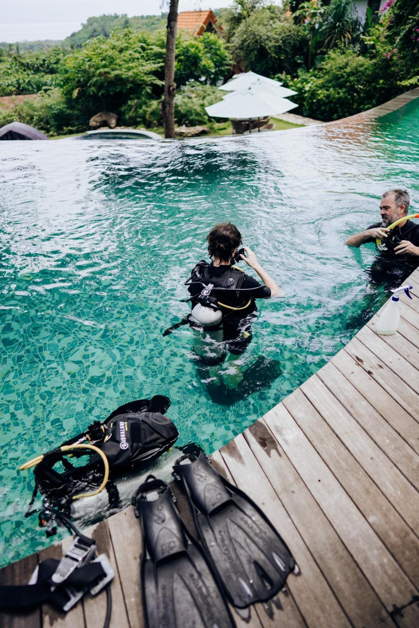 Deep Roots Dive & Yoga Resort Ped Ngoại thất bức ảnh